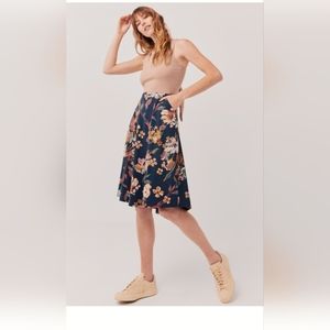 Tie back floral dress